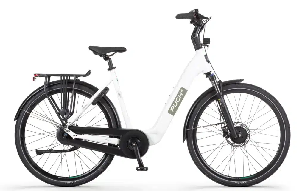Puch E-Soul N7 Elektrische Damesfiets White Glossy 55 cm