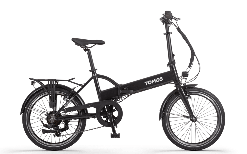 Tomos EB 10 Elektrische Stadsfiets Antracite Glossy 36 cm