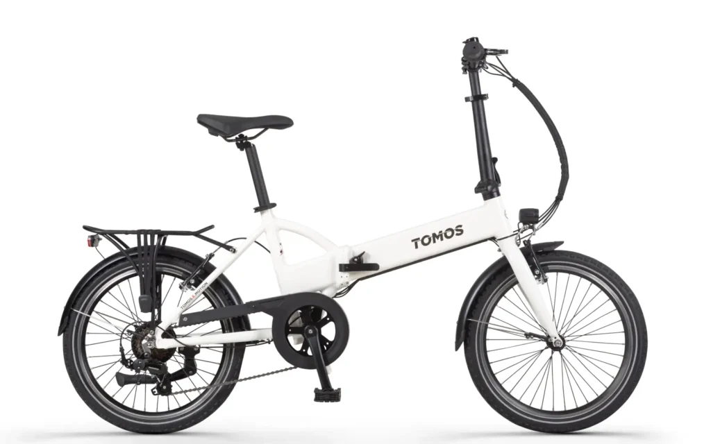 Tomos EB 10 Elektrische Stadsfiets White Glossy 36 cm