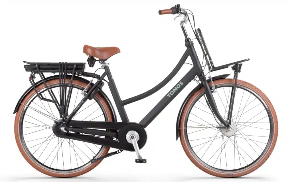 Tomos EB 15 Elektrische Damesfiets Black Matt 55 cm