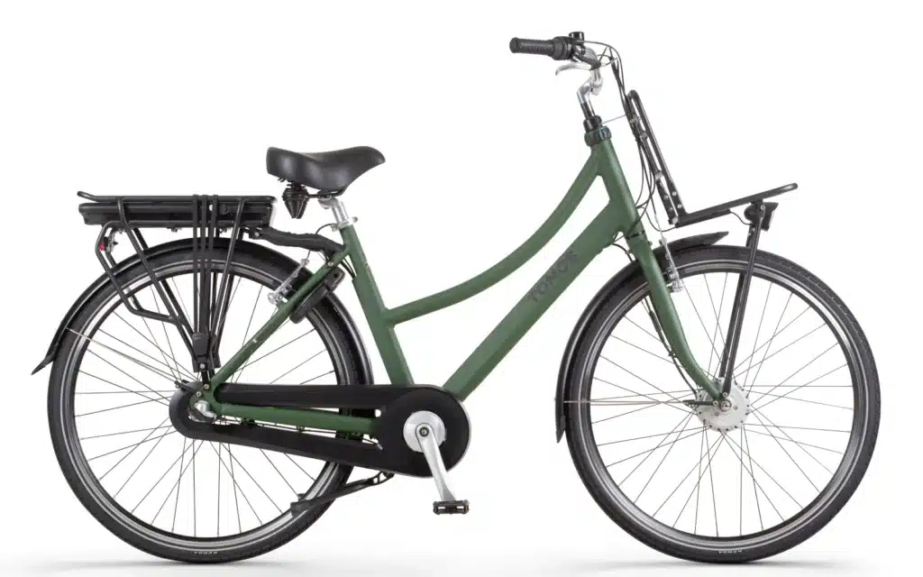 Tomos EB 15 Elektrische Damesfiets Military Green Matt 55 cm