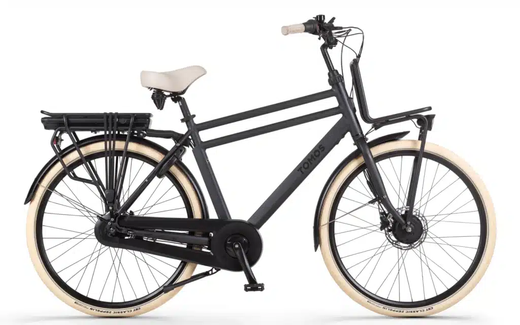 Tomos EB 16 Elektrische Herenfiets Antracite Matt 55 cm