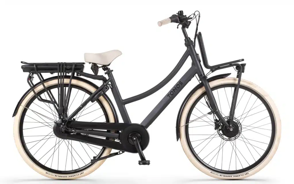 Tomos EB 16 Elektrische Damesfiets Antracite Matt 55 cm