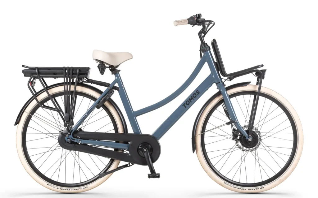 Tomos EB 16 Elektrische Damesfiets Blue Grey Glossy 55 cm