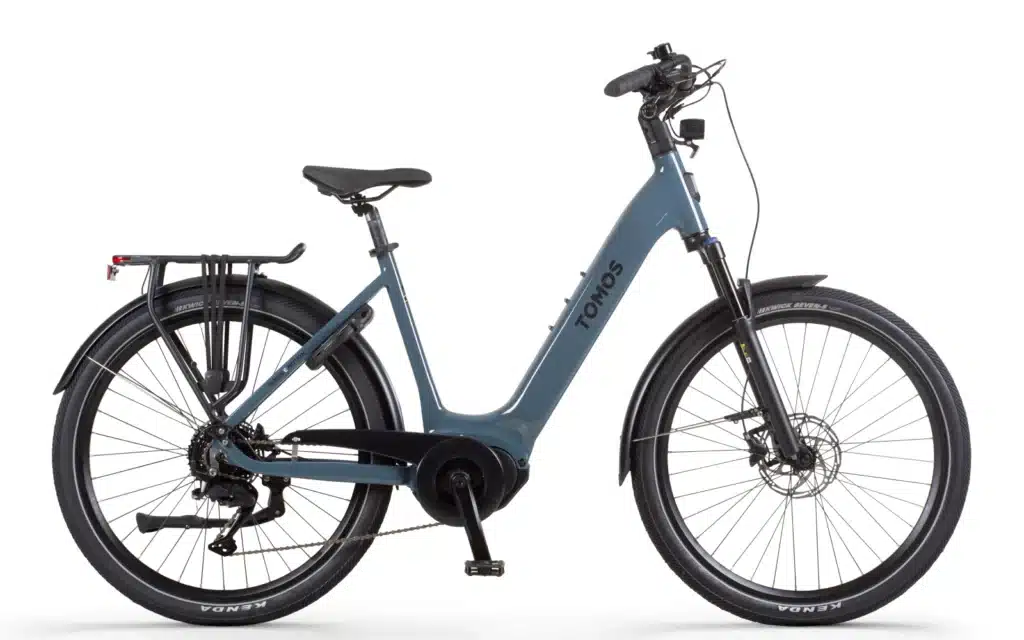 Tomos EB 17 Elektrische Damesfiets Blue Grey Glossy 55 cm