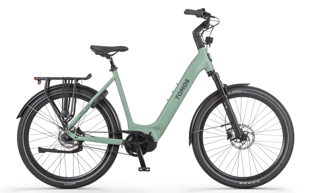 Tomos EB 19 Elektrische Damesfiets Mint Green Matt 55 cm