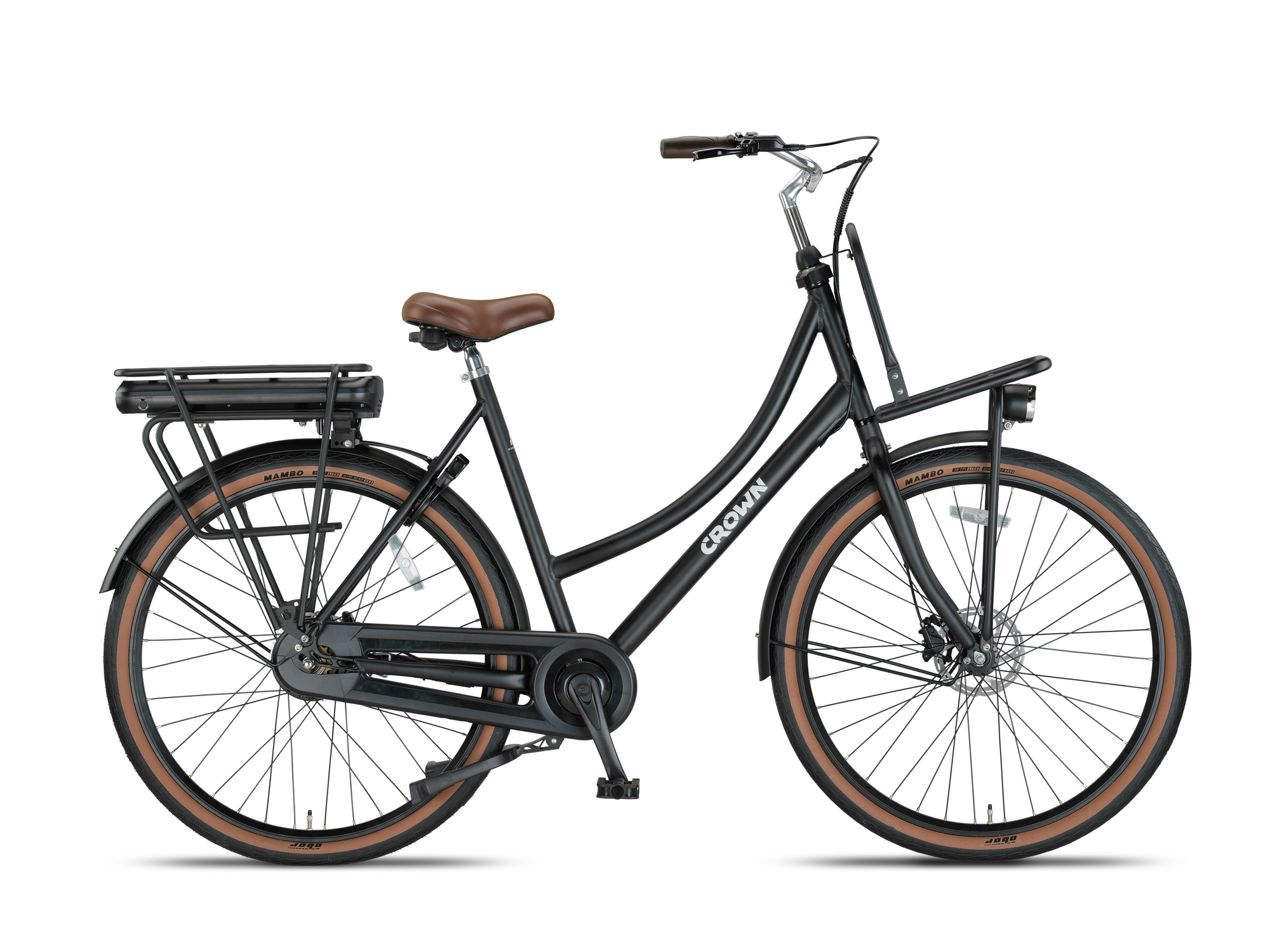 Altec Crown Barcelona E-bike 28 inch 57 cm 468Wh AW HYD Mat Black