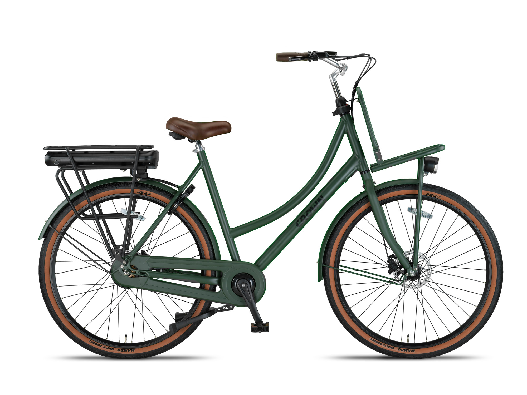 Altec Crown Barcelona E-bike 28 inch 57 cm 468Wh AW HYD Emerald Green