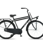 Altec Classic Heren Transportfiets 28 inch Mat Zwart 55 cm